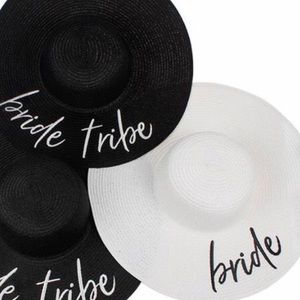 BRIDE TRIBE floppy Summer beach Sun Hats Honeymoon